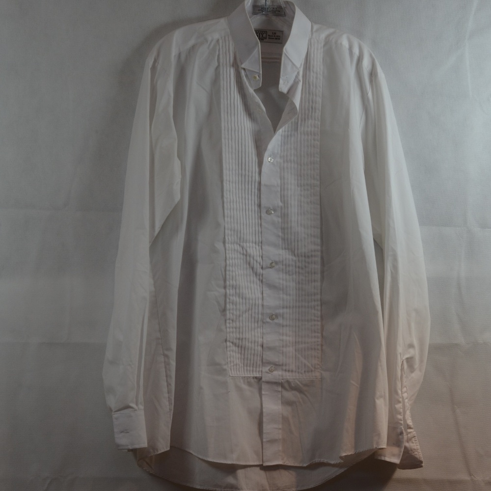 Mens Tuxedo Shirt SZ 16/16.5 After Six
